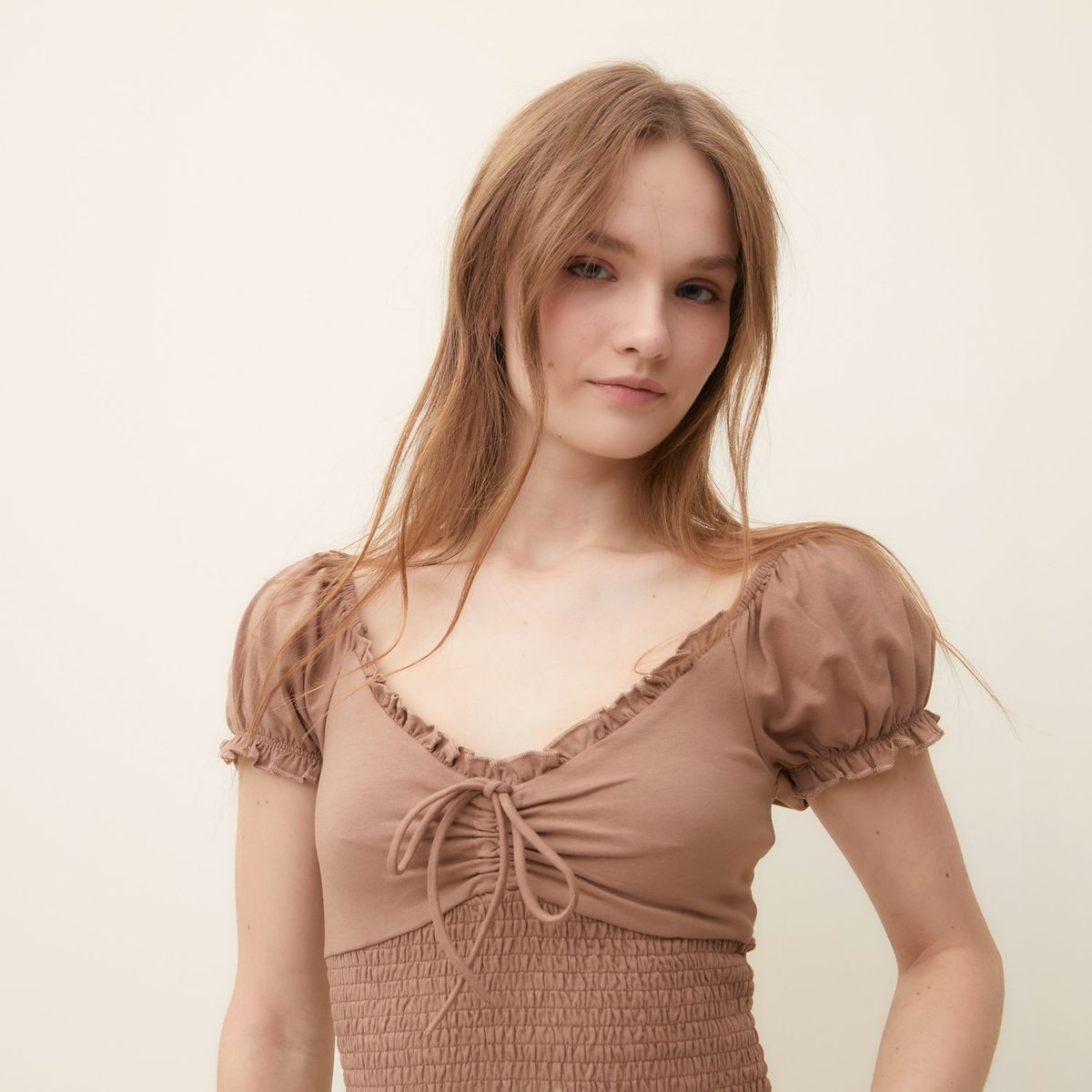 SYBILLA - Camiseta Mujer Manga corta de Algodón Sybilla