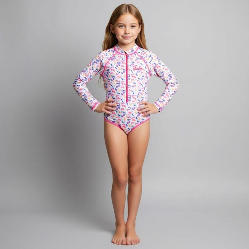 BARBIE - Vestido de baño Para Niña Barbie