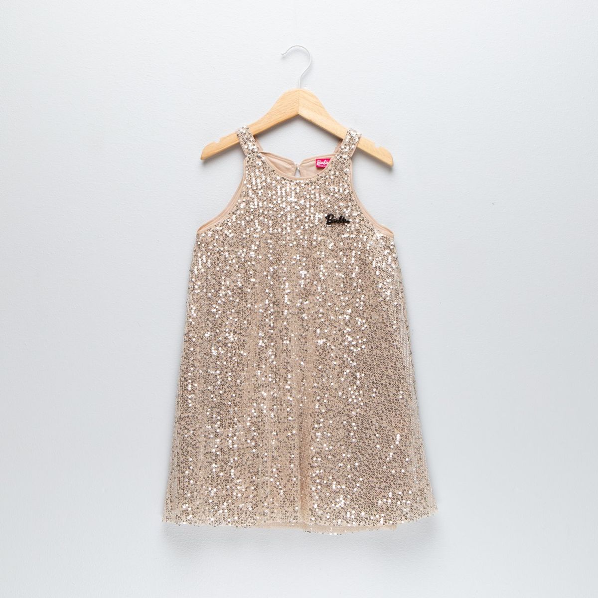 BARBIE - Vestido para Niña con Lentejuelas Barbie