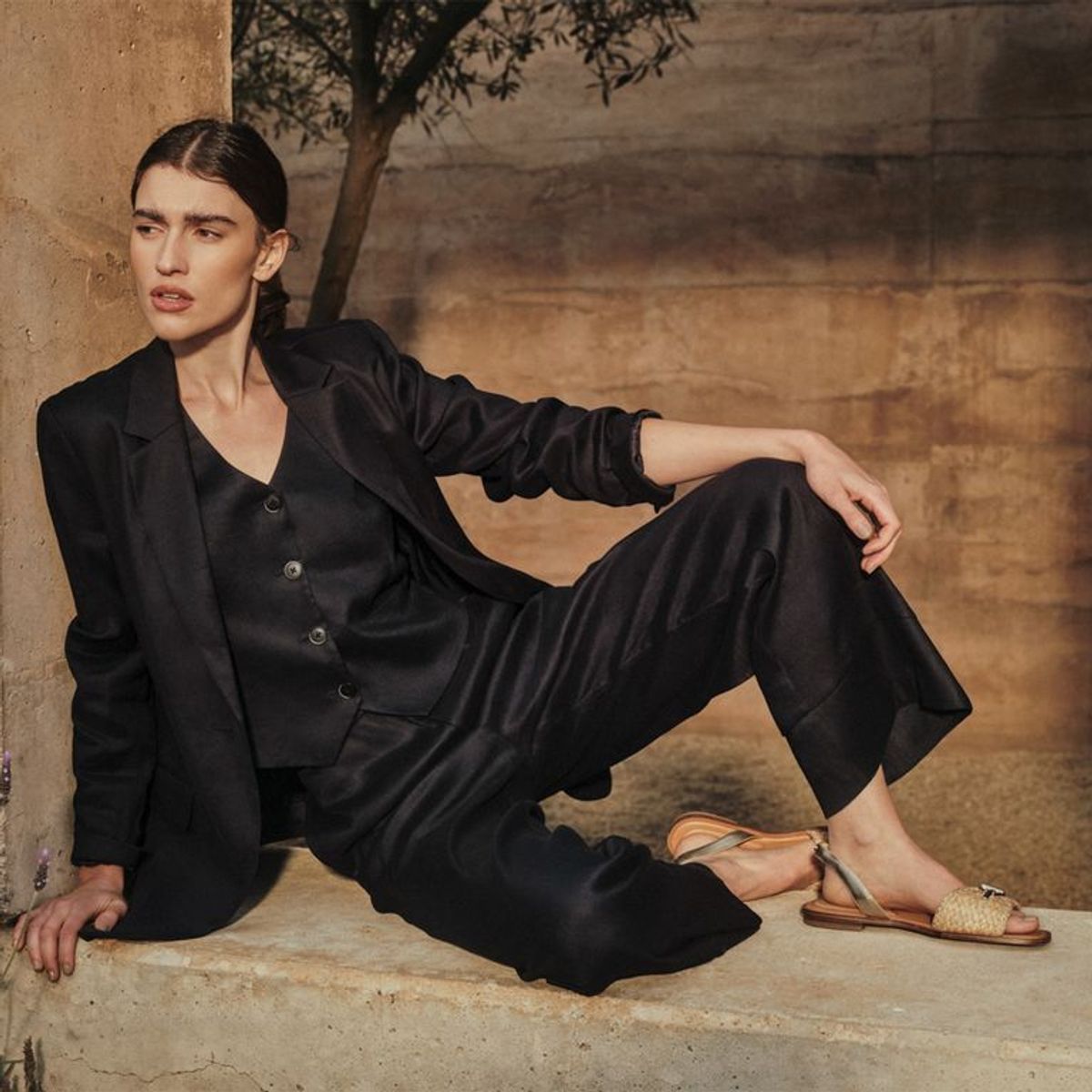 LA MARTINA - Blazer Mujer de Lino La Martina