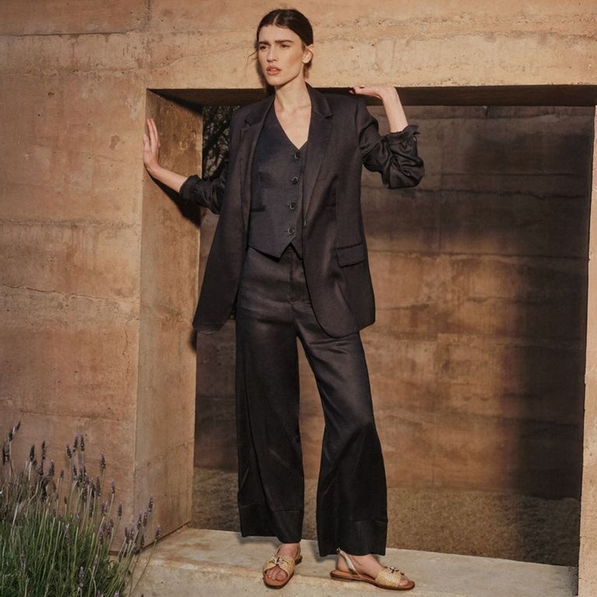 LA MARTINA - Blazer Mujer de Lino La Martina