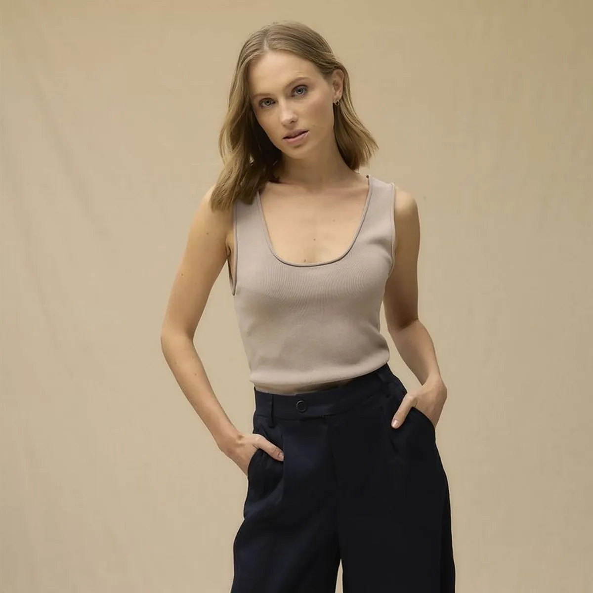 LA MARTINA - Top esqueleto Mujer Sin mangas La Martina