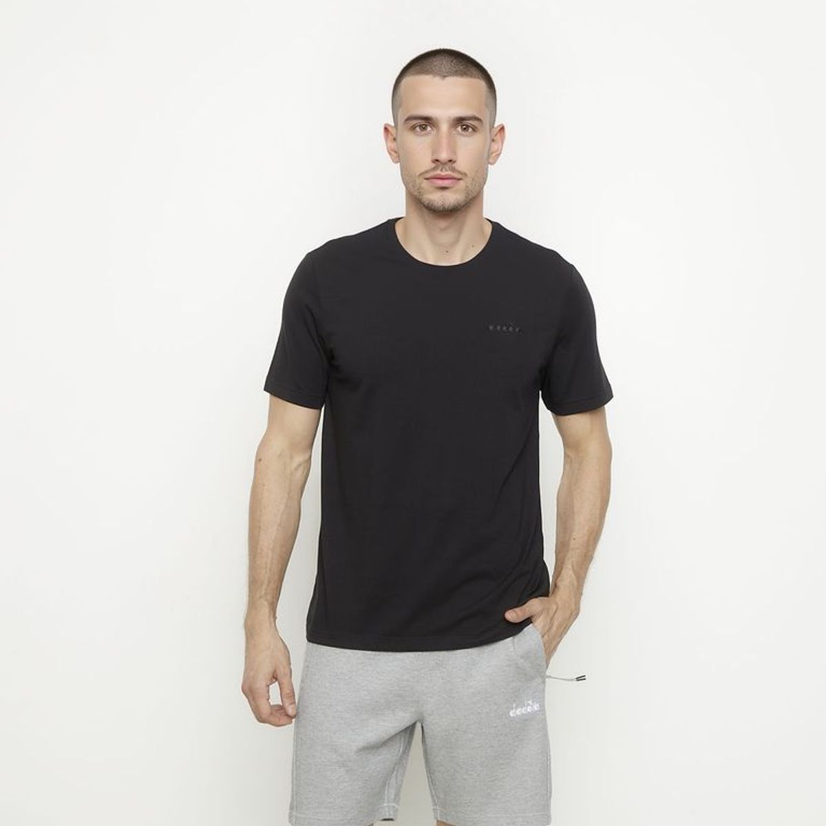 DIADORA - Camiseta deportiva Hombre Manga corta LifeStyle Diadora