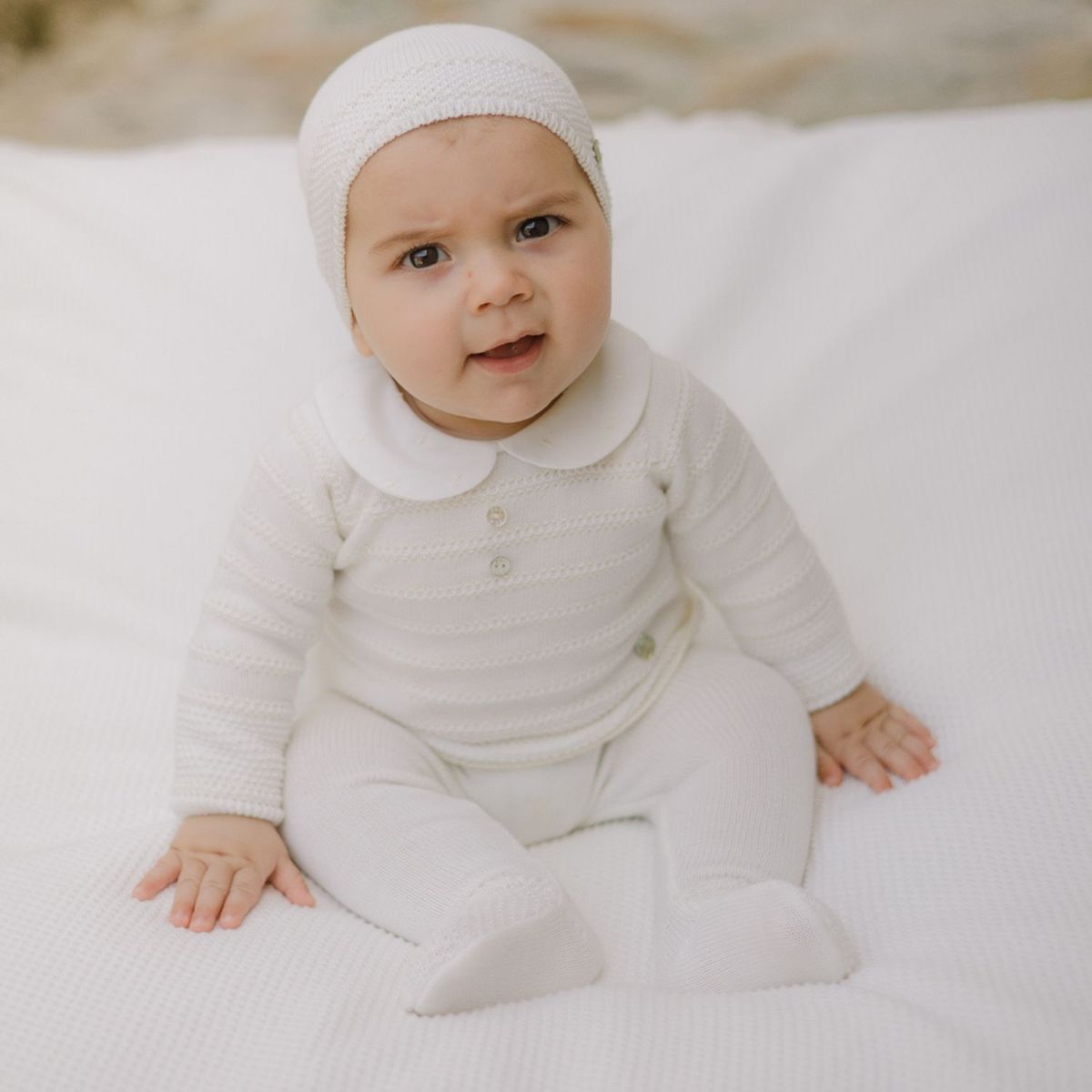 PAZ RODRIGUEZ - Sets Jubón + Pantalón para Bebé niño en Algodón PAZ RODRIGUEZ