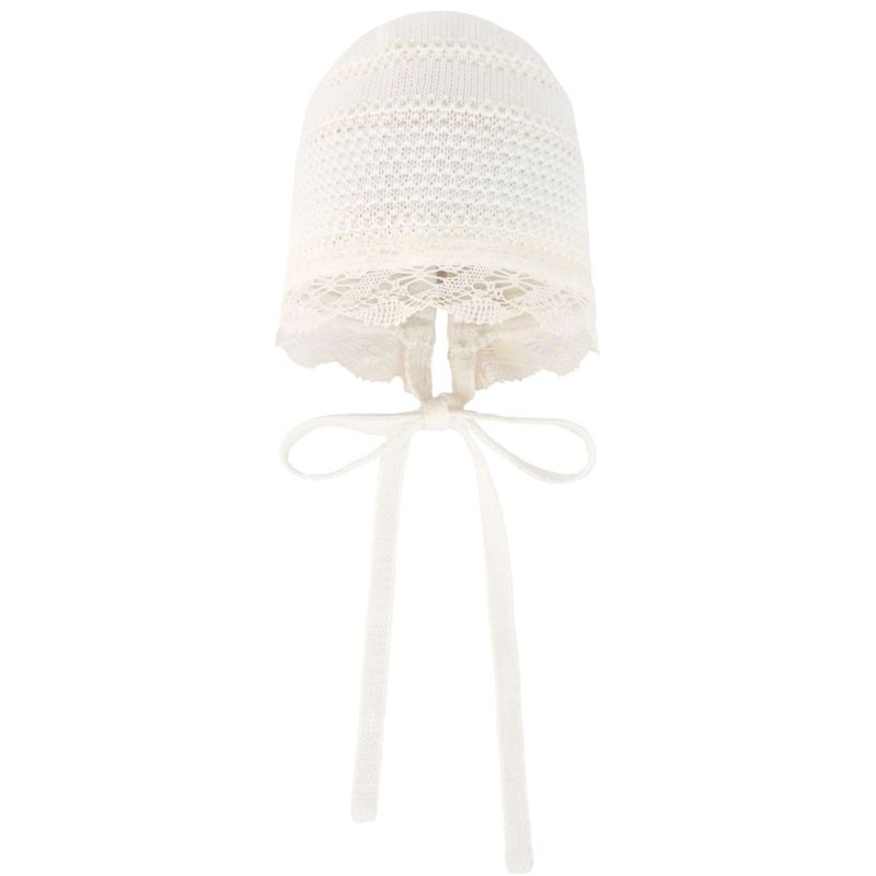 PAZ RODRIGUEZ - Gorro para Bebé niña de Algodón PAZ RODRIGUEZ