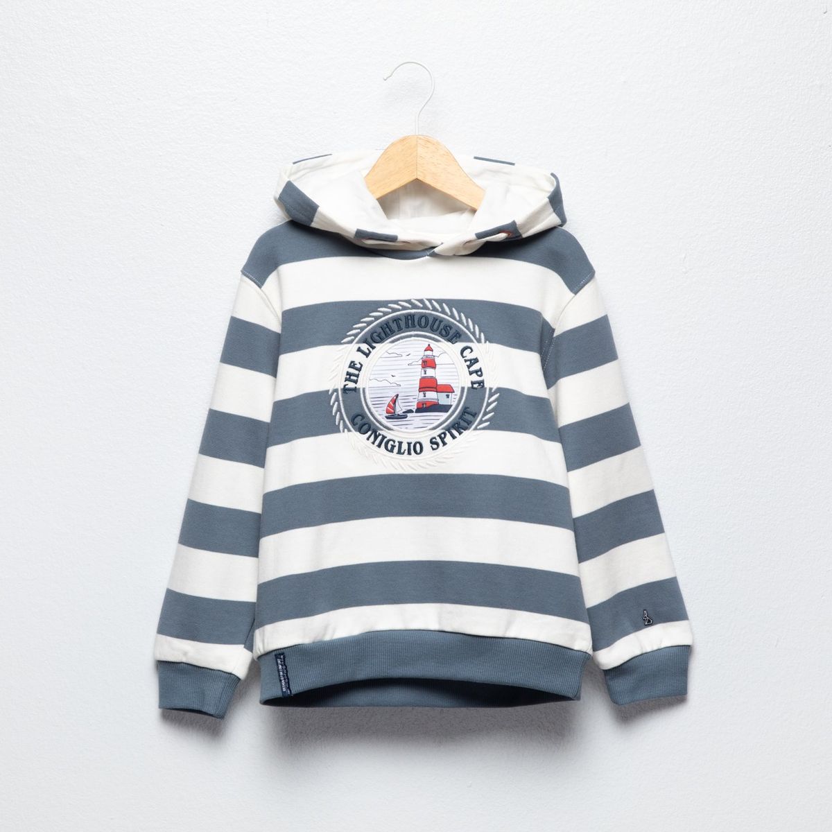 CONIGLIO - Saco Con capucha para Niño de Algodón Coniglio