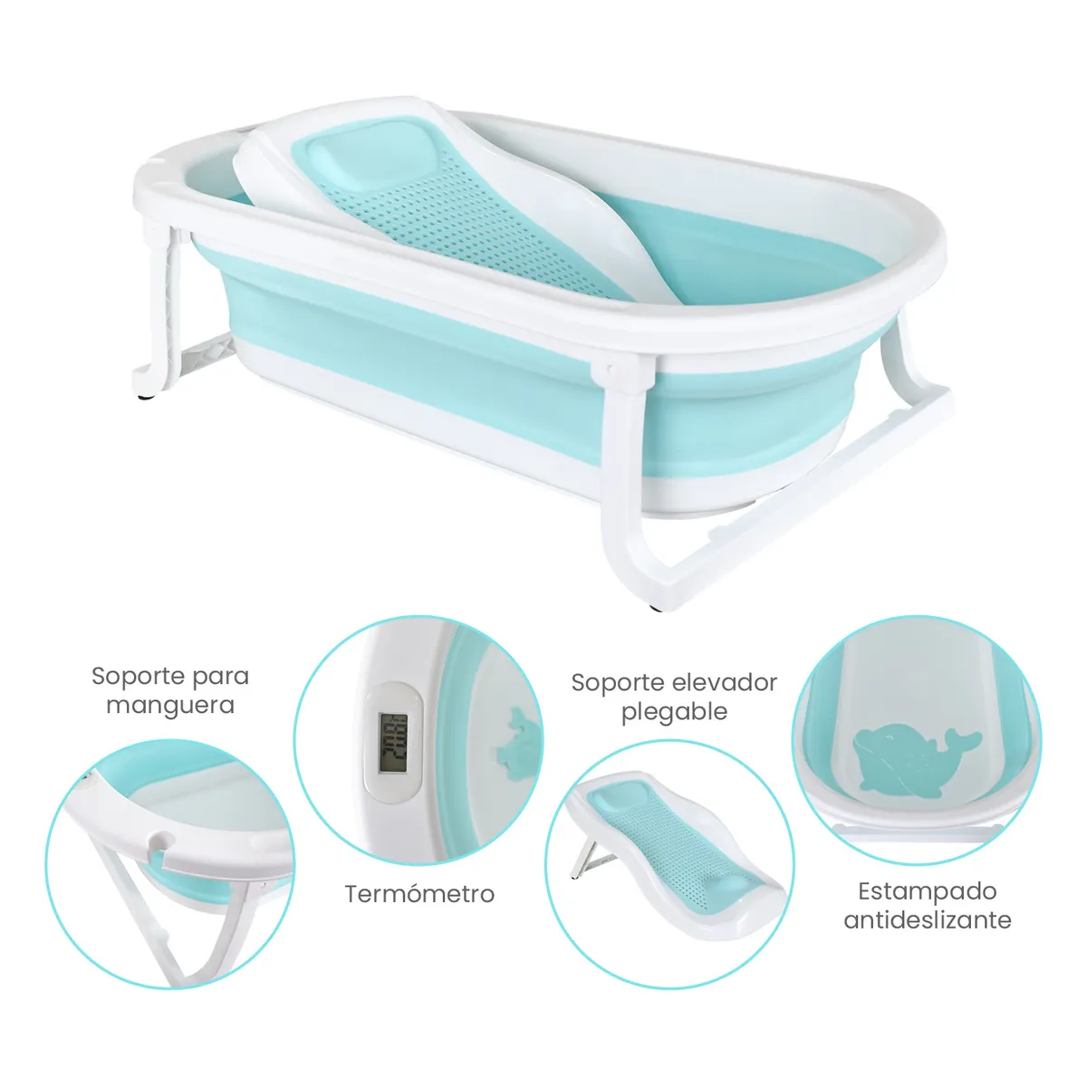 PRIORI - Bañera para bebé Azul Priori