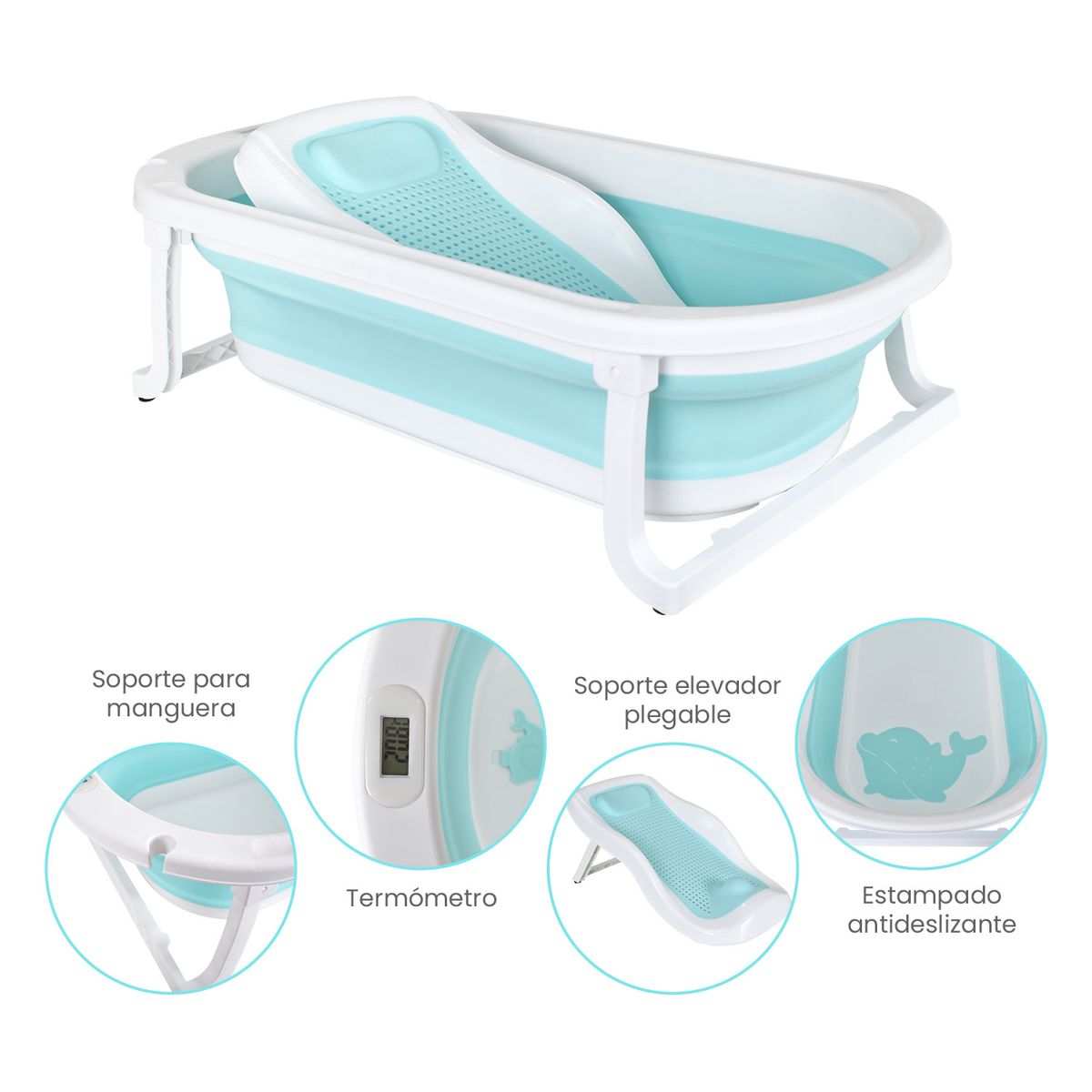 PRIORI - Bañera para bebé Azul Priori