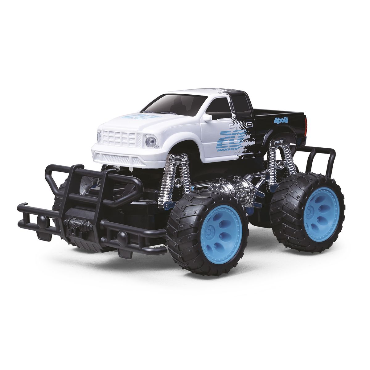 YIDAFENG - Carro de juguete: Camioneta escala 1:18 blanca 