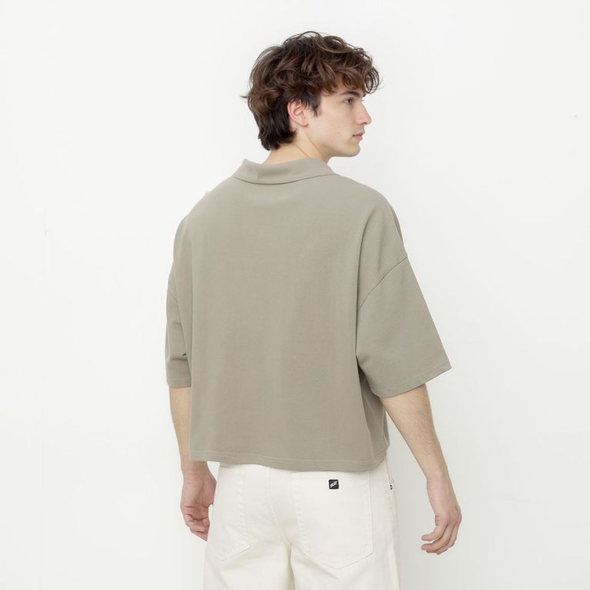 BEARCLIFF - Camiseta polo Hombre con Estampado de Algodón Bearcliff