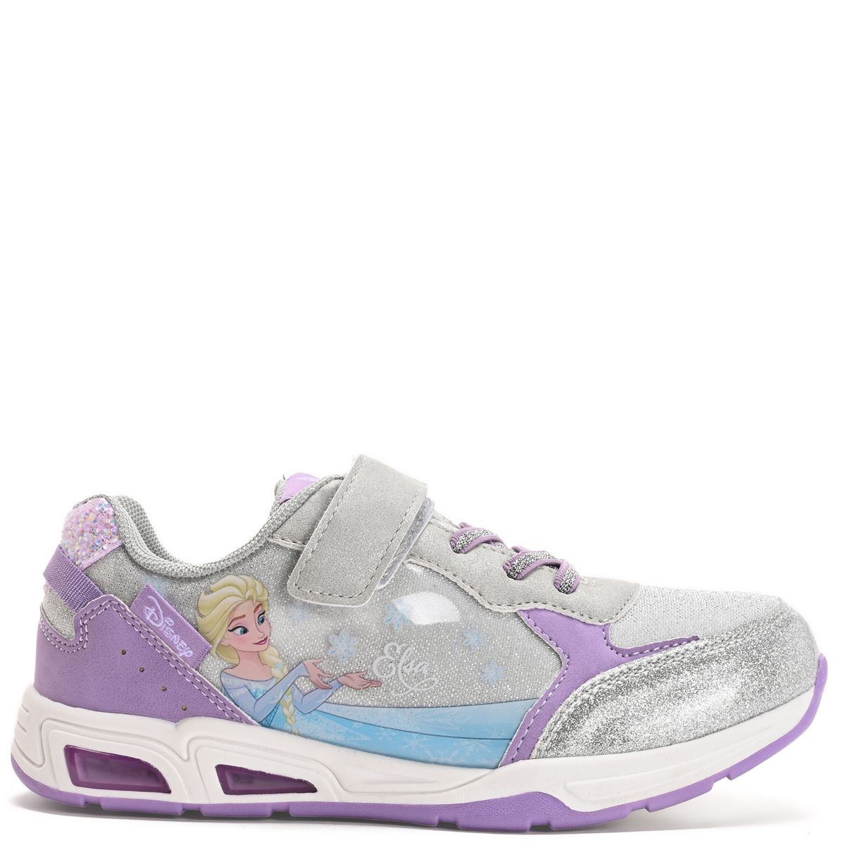 DISNEY - Tenis con luces Frozen L Luz K Disney Niña con Velcro
