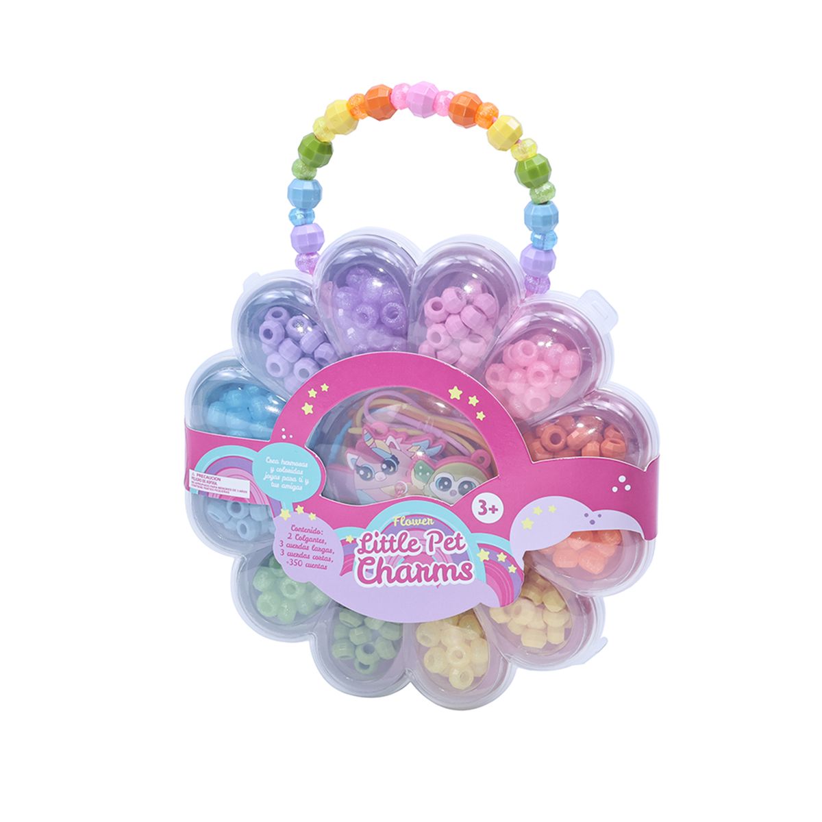 KIDS N PLAY - Juguete cartera de 270 mostacillas corona 