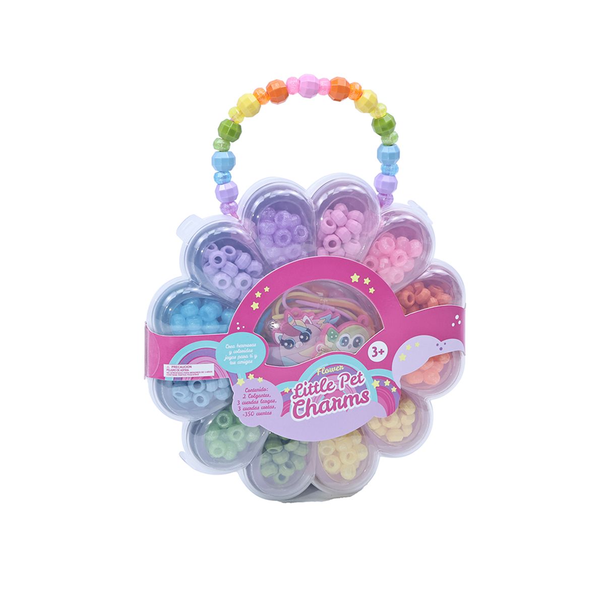 KIDS N PLAY - Juguete cartera de 270 mostacillas corona 