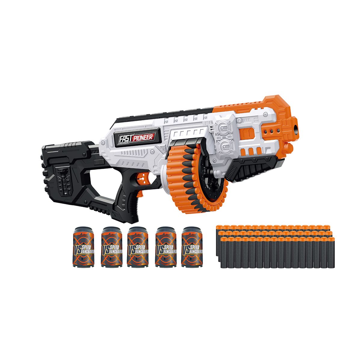 KIDS N PLAY - Lanzador de dardos: Fast Pioneer