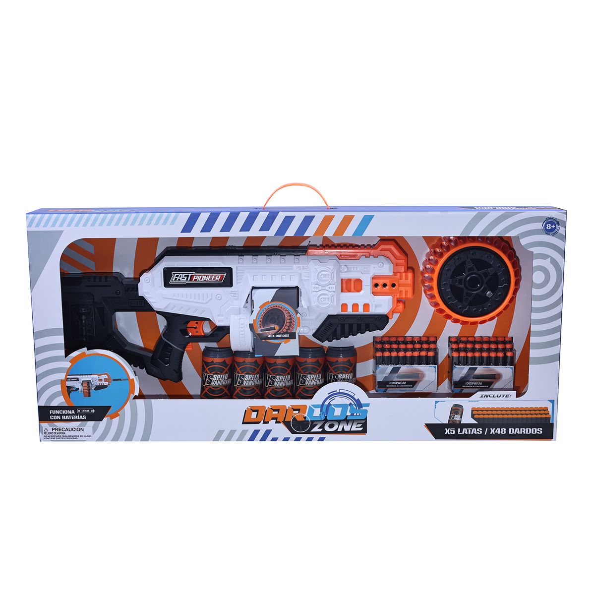 KIDS N PLAY - Lanzador de dardos: Fast Pioneer