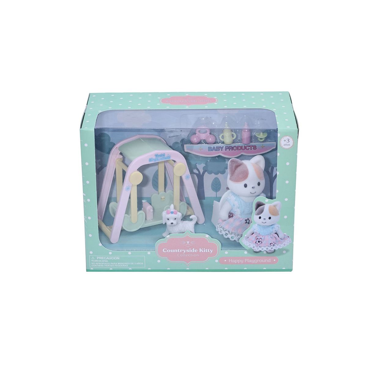 KIDS N PLAY - Set Muñecas: La Familia de La campiña de los conejitos