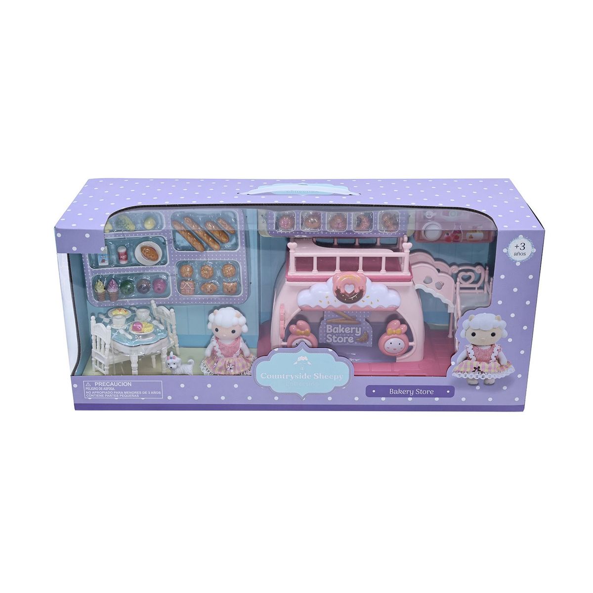 KIDS N PLAY - Casa de muñecas: Set panadería La campiña de las ovejitas