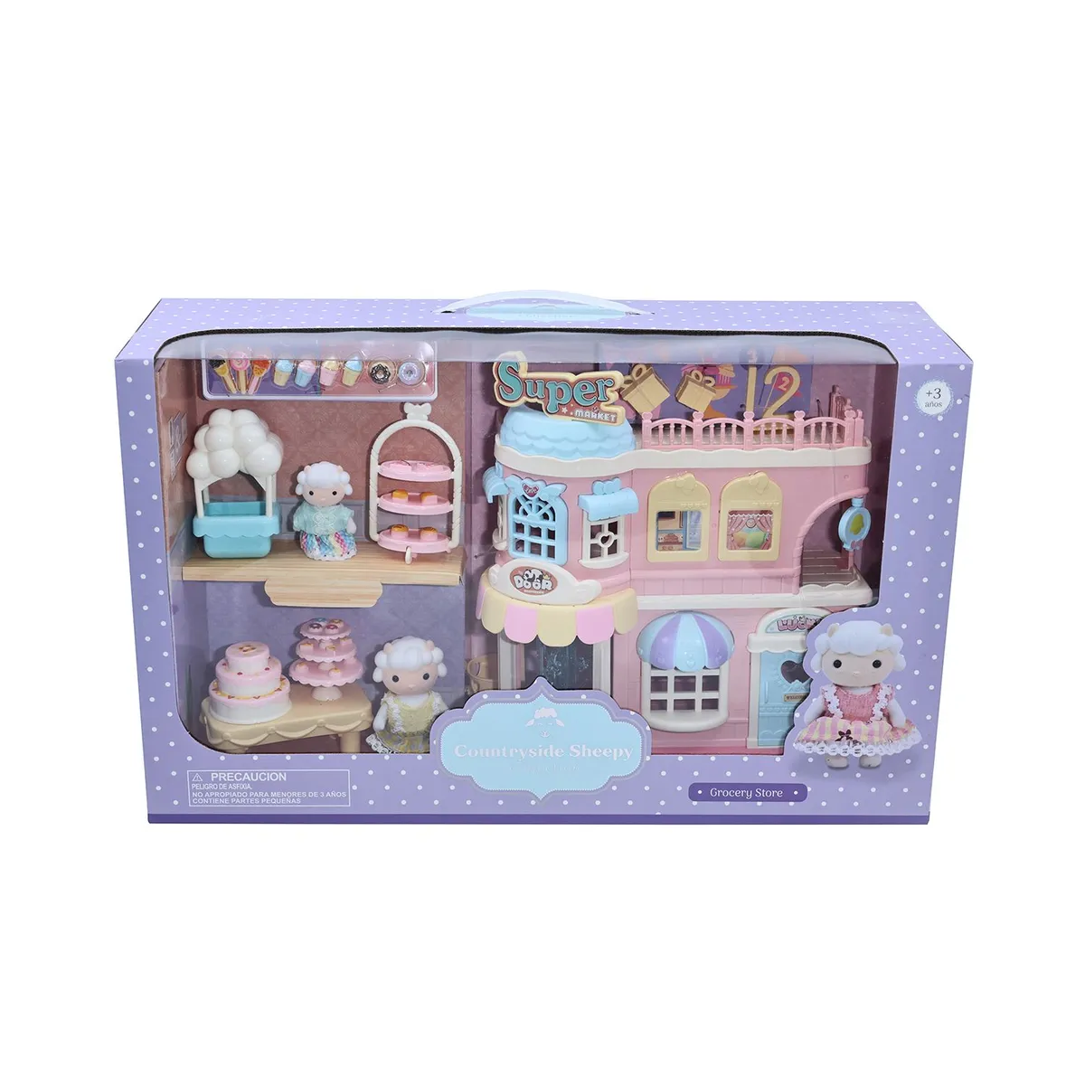 KIDS N PLAY - Supermercado de juguete: La campiña de las ovejitas