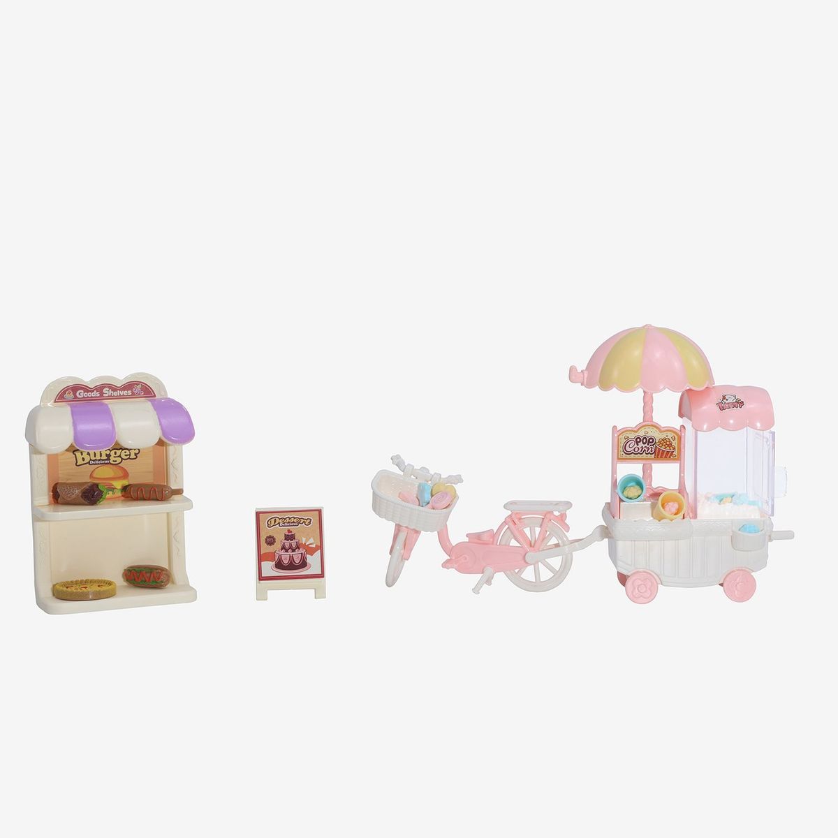 KIDS N PLAY - Casa de muñecas: Set tienda de dulces La campiña de las ovejitas