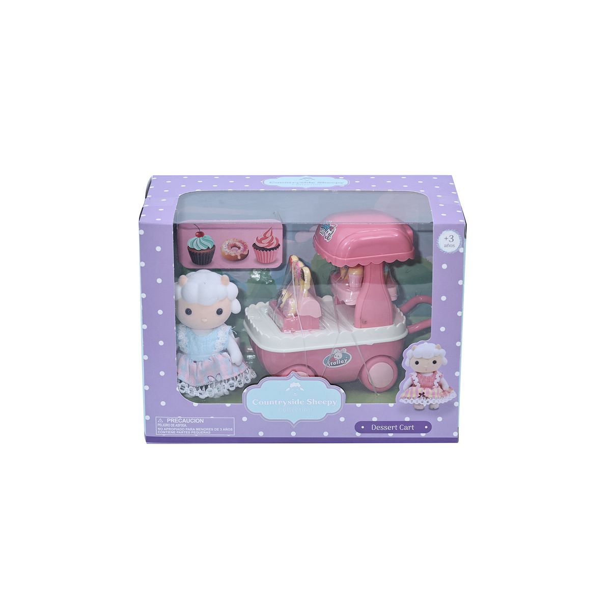 KIDS N PLAY - Set de juego: Countryside Sheepy Carrito de Dulces