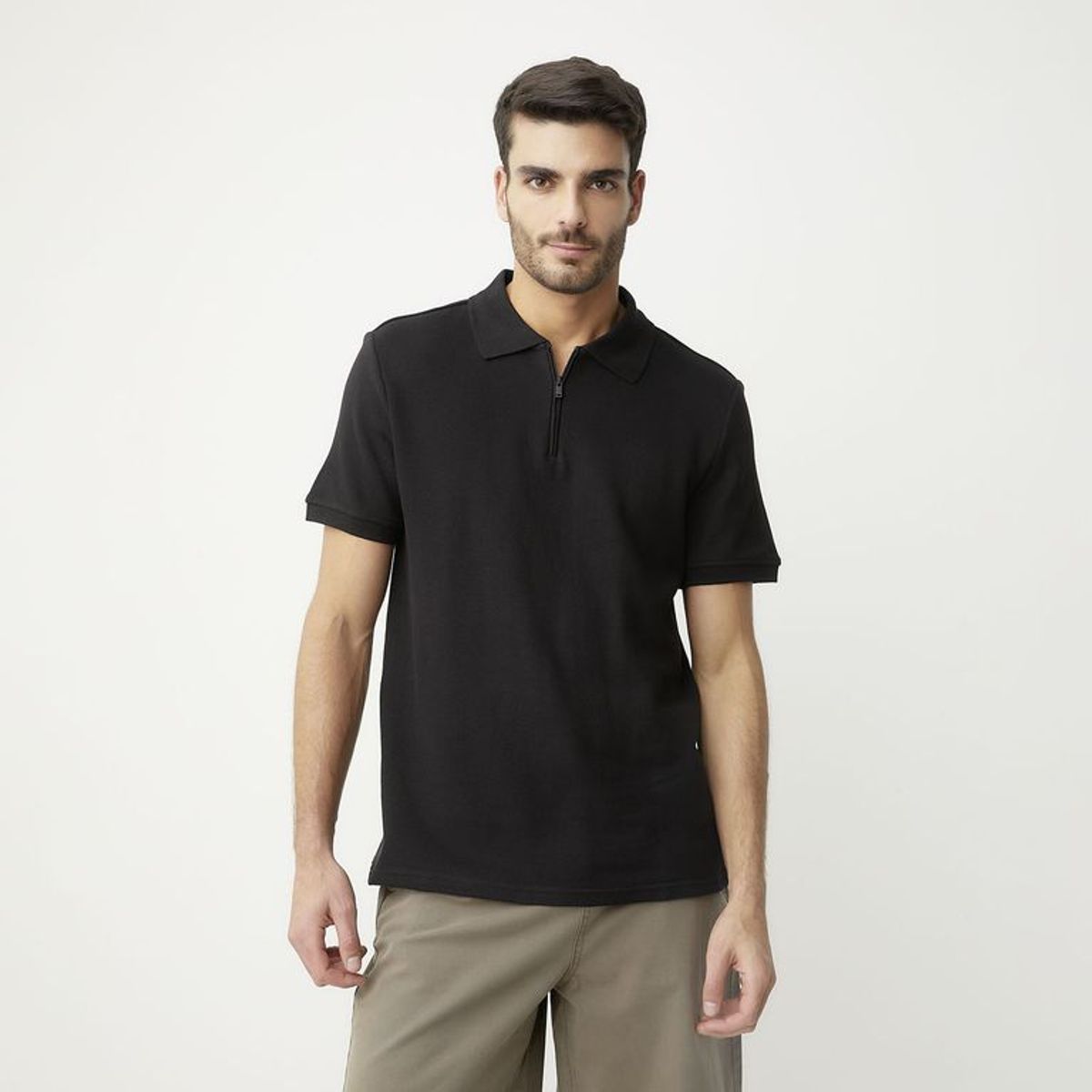 BASEMENT - Camiseta polo Hombre Manga corta de Algodón Basement
