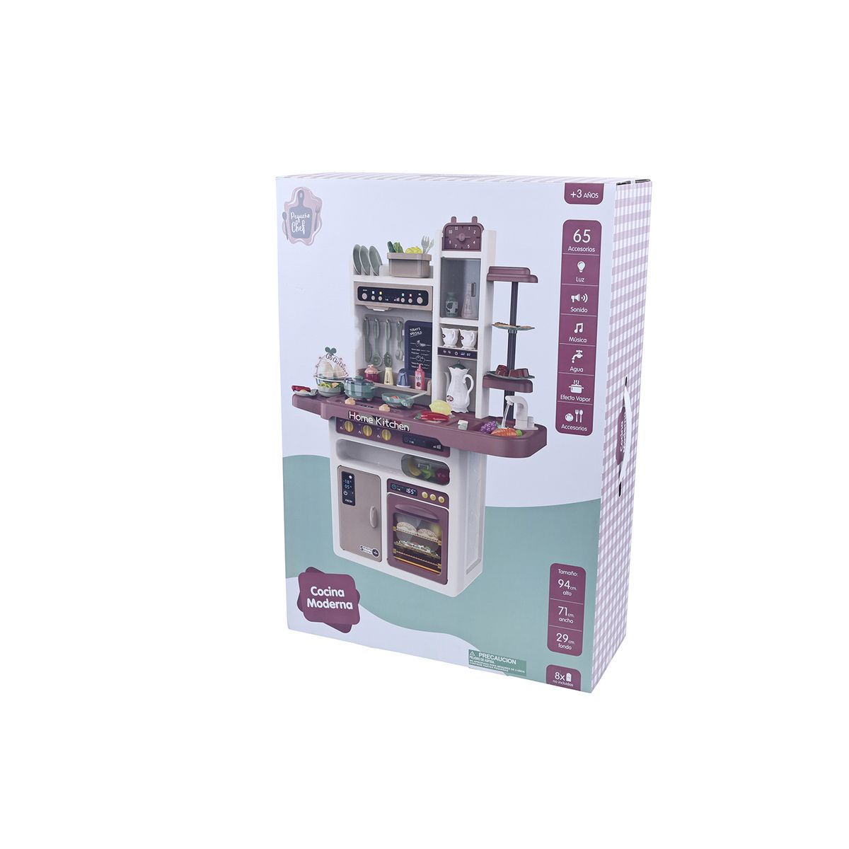 KIDS N PLAY - Cocina de Madera: 93 x 71 x 29 cm