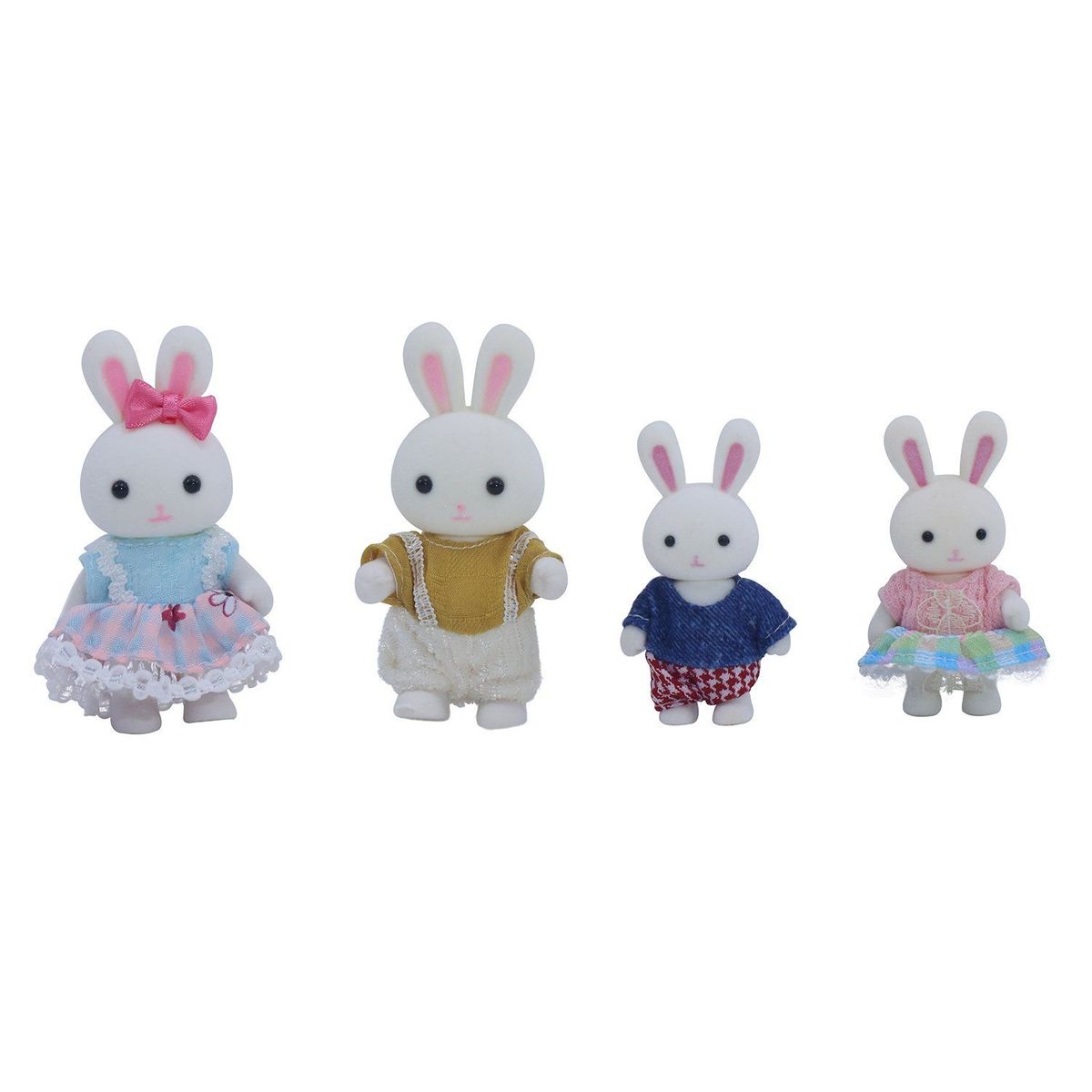 KIDS N PLAY - Accesorios de muñecas: Pack familia de conejos