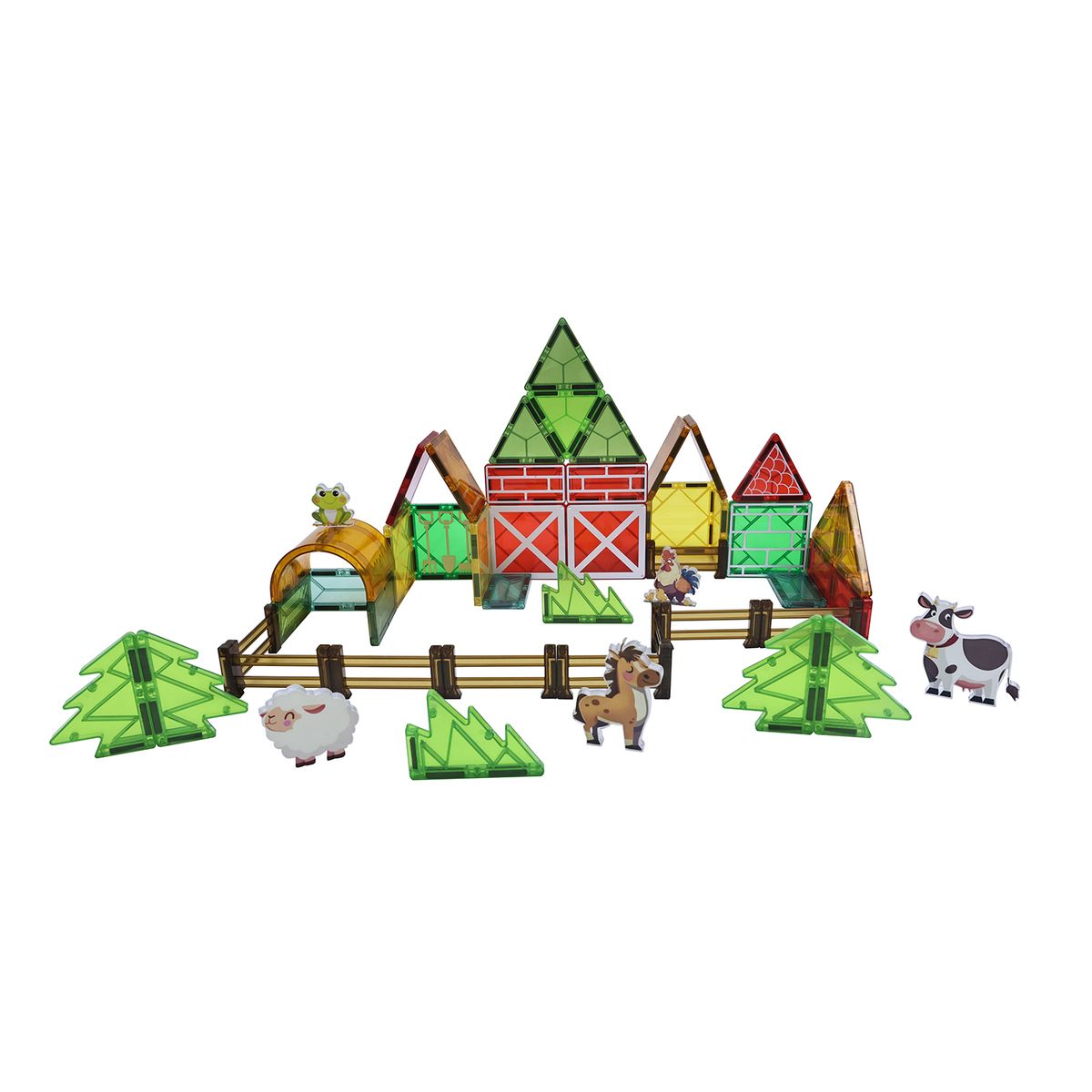  - Juguete de construcción Bloques magnéticos de Granja 