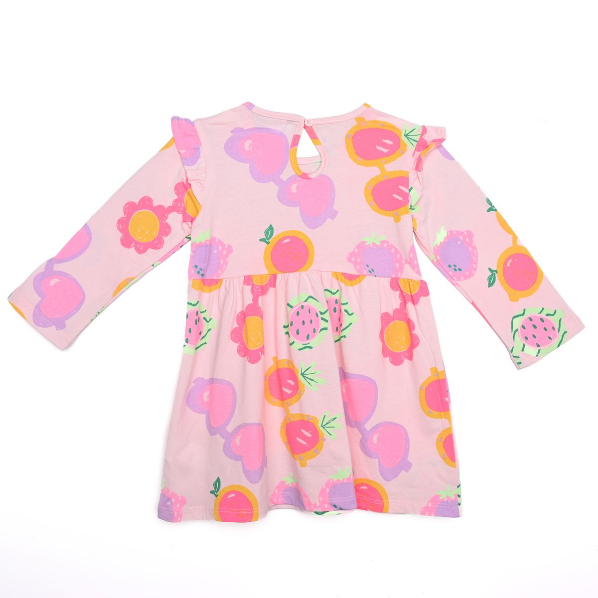 YAMP - Vestido para Bebé niña de Algodón Yamp