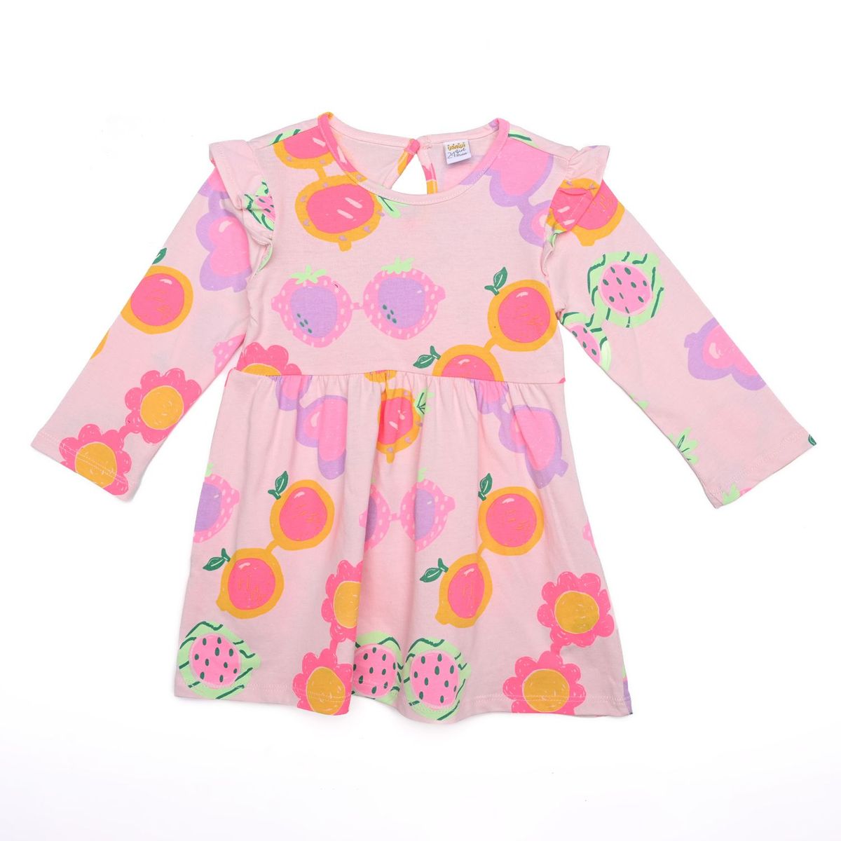 YAMP - Vestido para Bebé niña de Algodón Yamp