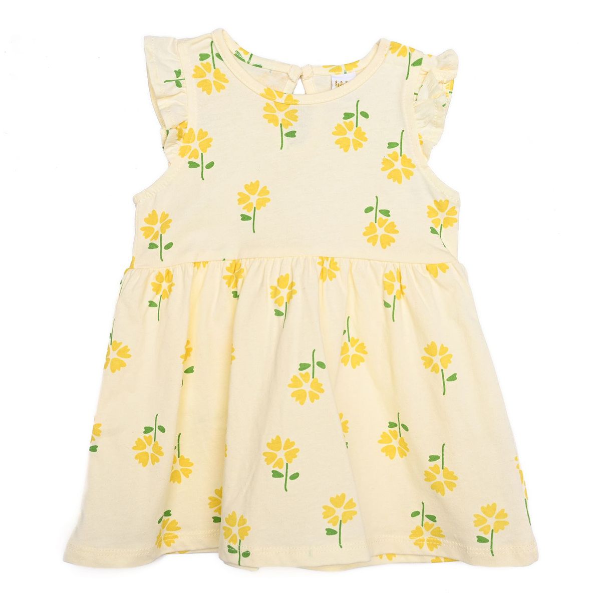 YAMP - Vestido para Bebé niña de Algodón Yamp