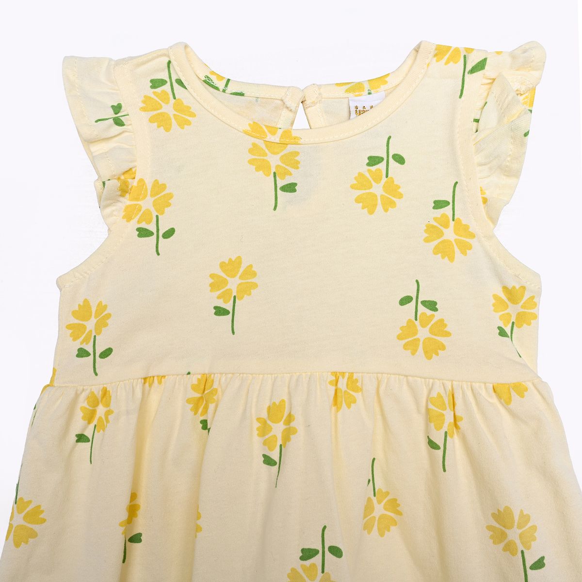 YAMP - Vestido para Bebé niña de Algodón Yamp