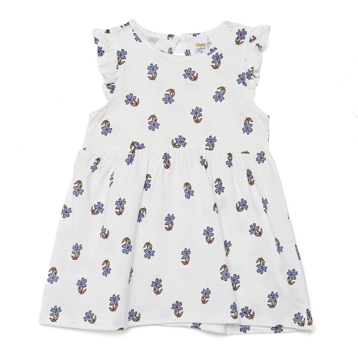 YAMP - Vestido para Bebé niña de Algodón Yamp
