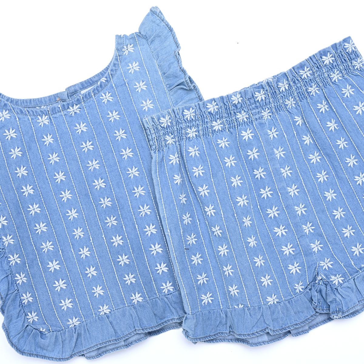 YAMP - Sets Blusa + Short para Bebé niña en Algodón Yamp