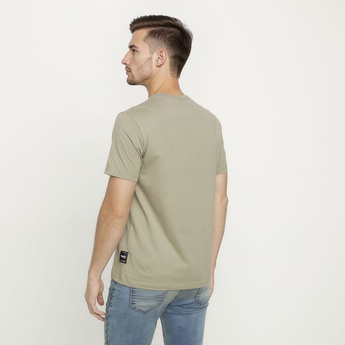 MOSSIMO - Camiseta Hombre con Estampado de Algodón Mossimo 
