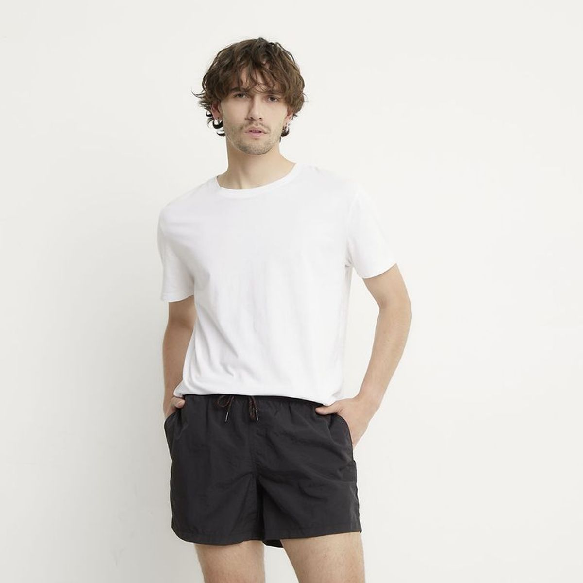 BASEMENT - Pantaloneta de baño Hombre Basement