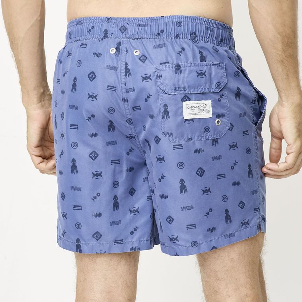 CASCAIS - Pantaloneta de baño Hombre con Estampado Cascais.