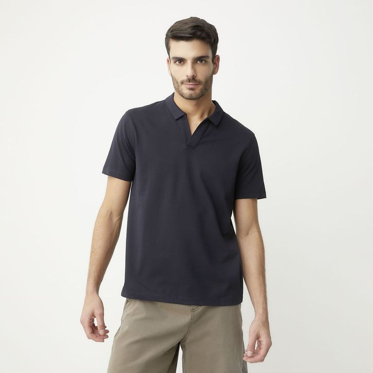 BASEMENT - Camiseta polo Hombre Manga corta de Algodón Basement
