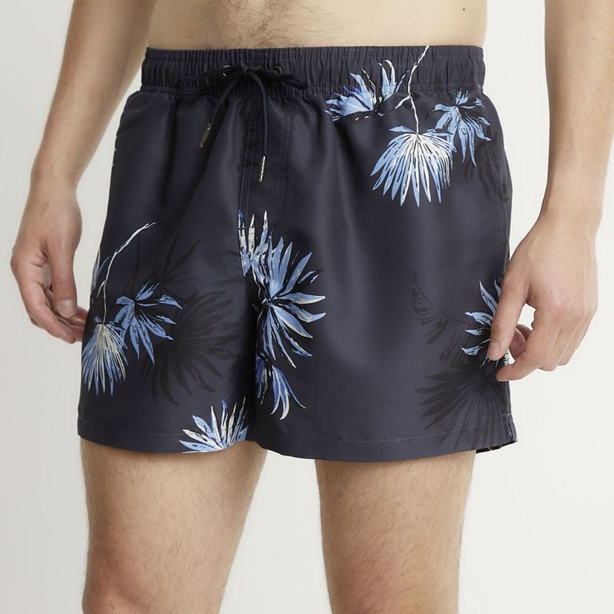 BASEMENT - Pantaloneta de baño Hombre con Estampado Basement