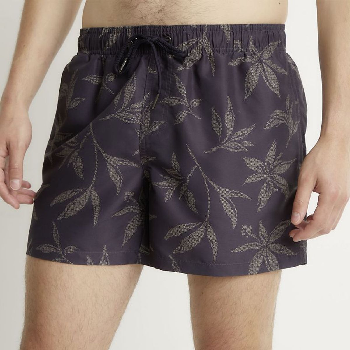 BASEMENT - Pantaloneta de baño Hombre con Estampado Basement