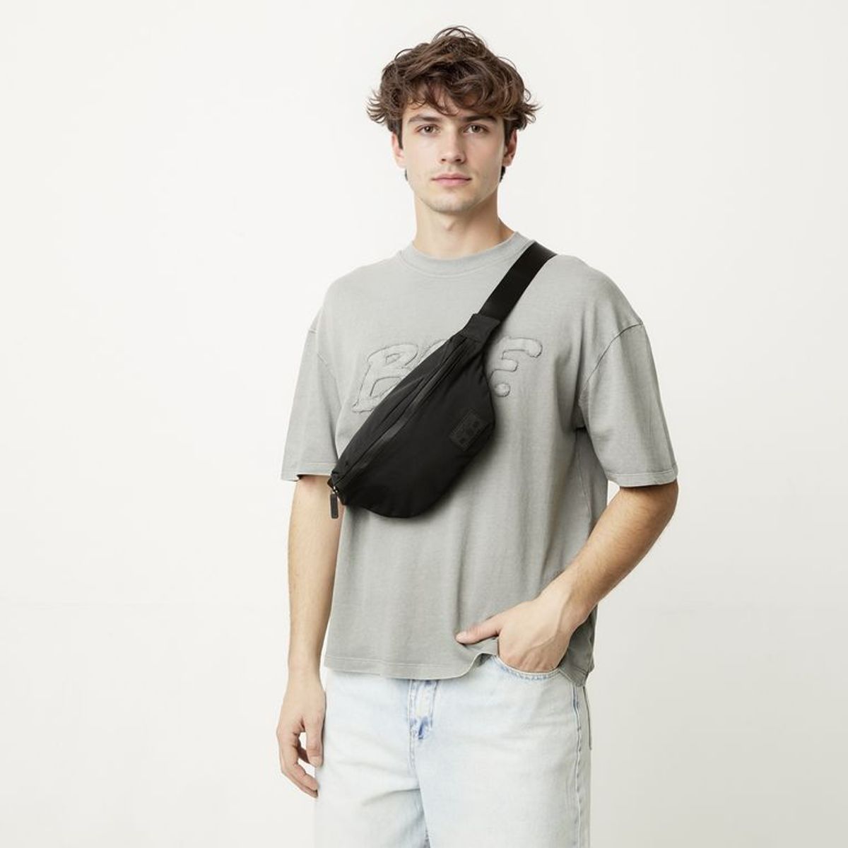 BEARCLIFF - Canguro Hombre Bearcliff De cintura BAN BASIC S26