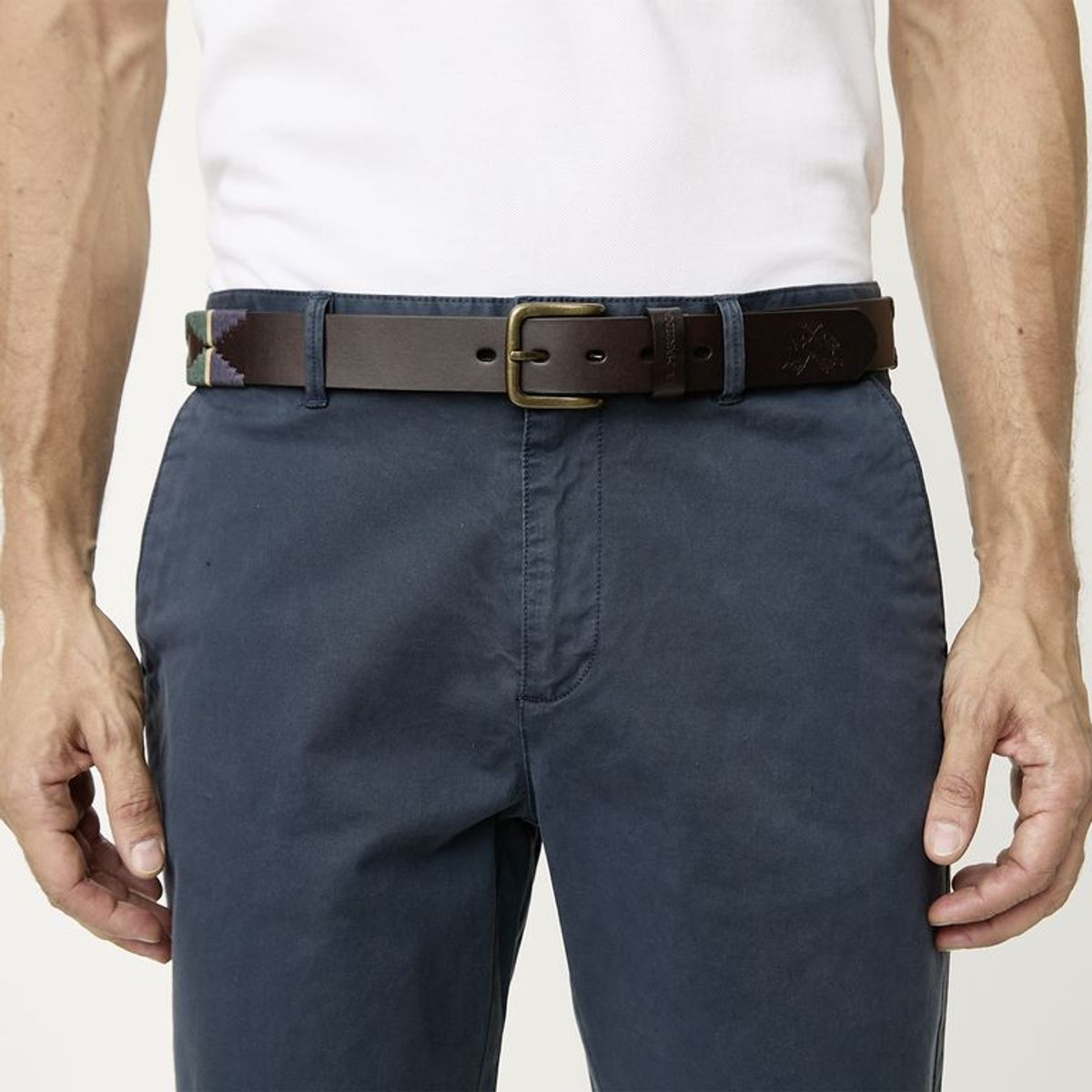 LA MARTINA - Cinturon Hombre La Martina Cuero