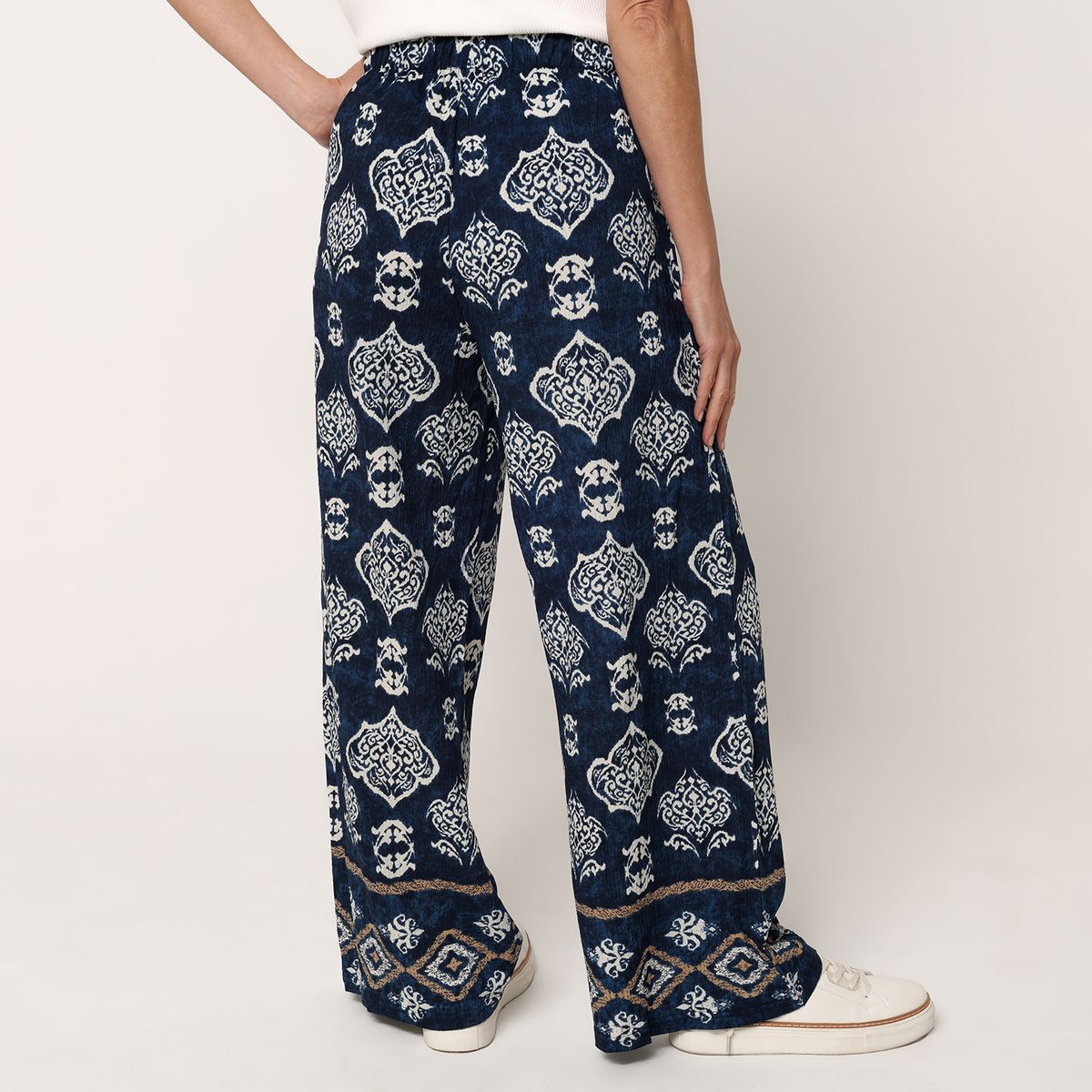 NEWPORT - Pantalón Wide leg Mujer Newport