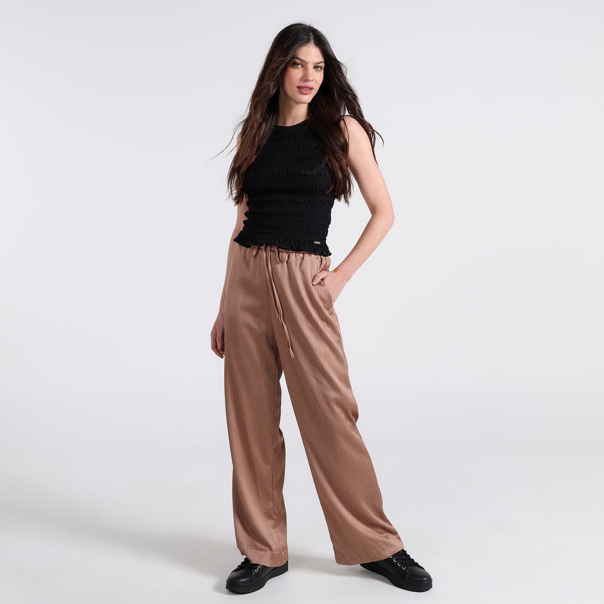 MOSSIMO - Pantalón Recto Mujer Tiro medio Mossimo
