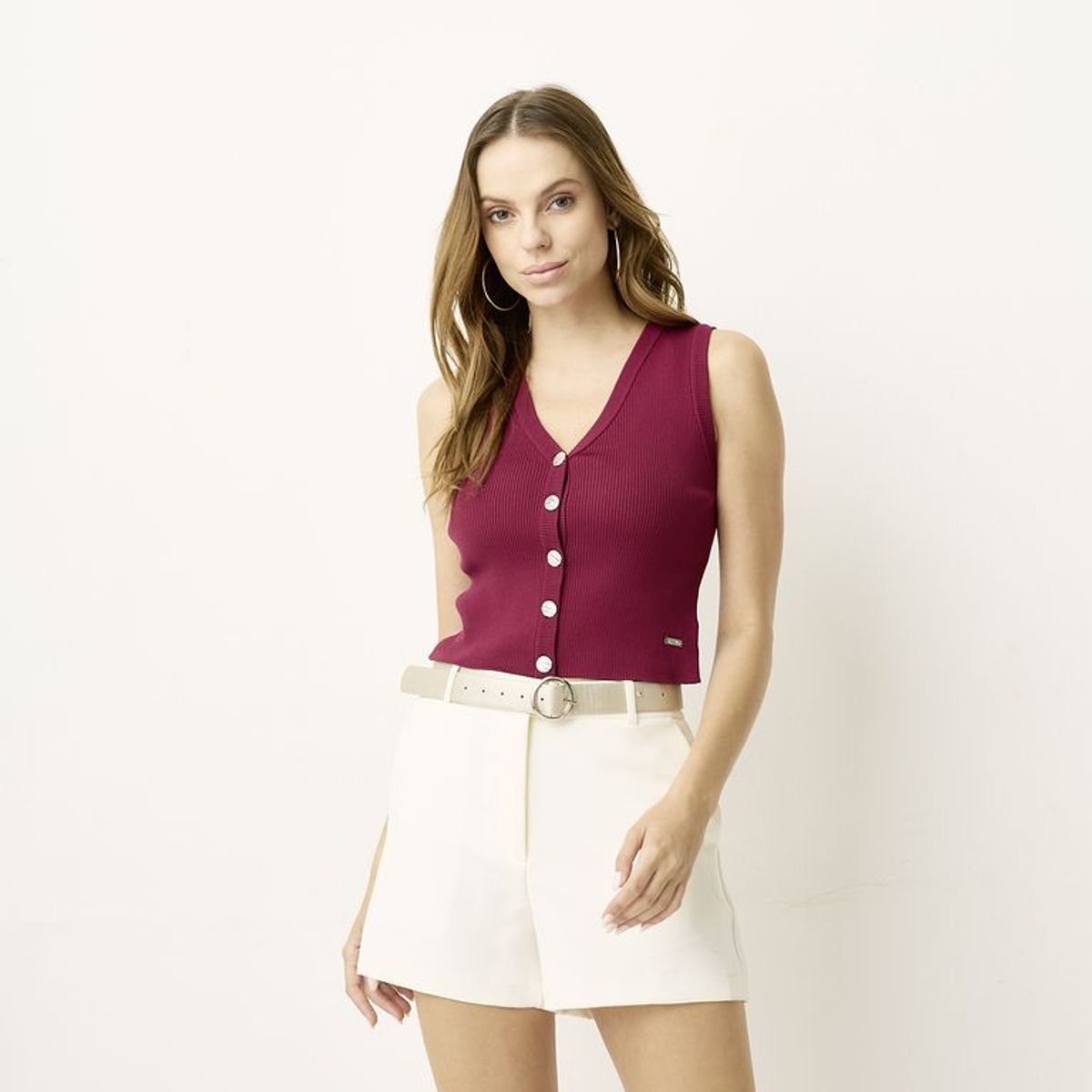 MOSSIMO - Top Mujer Tejido Sin mangas Mossimo