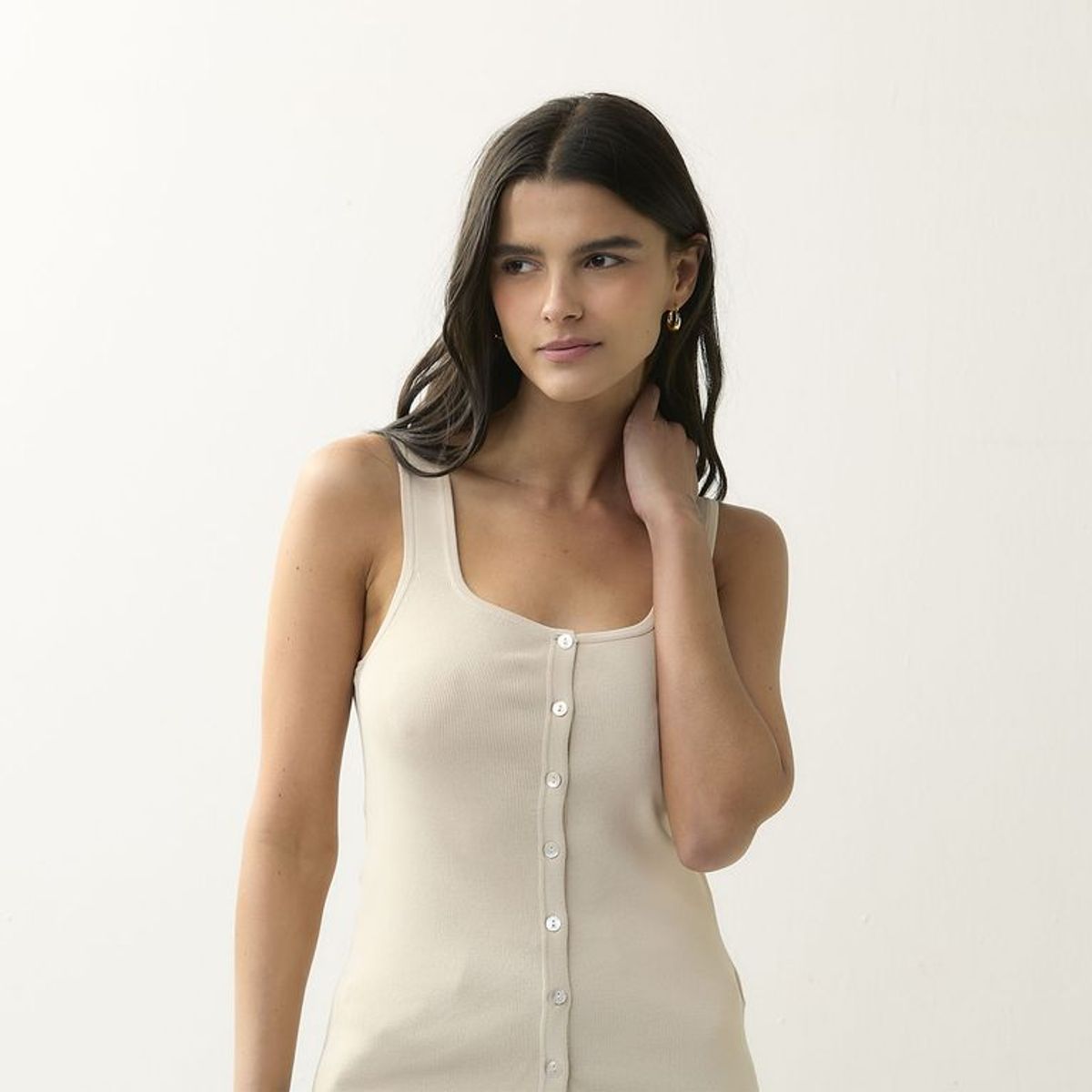 BASEMENT - Chaleco Mujer Sin mangas Basement