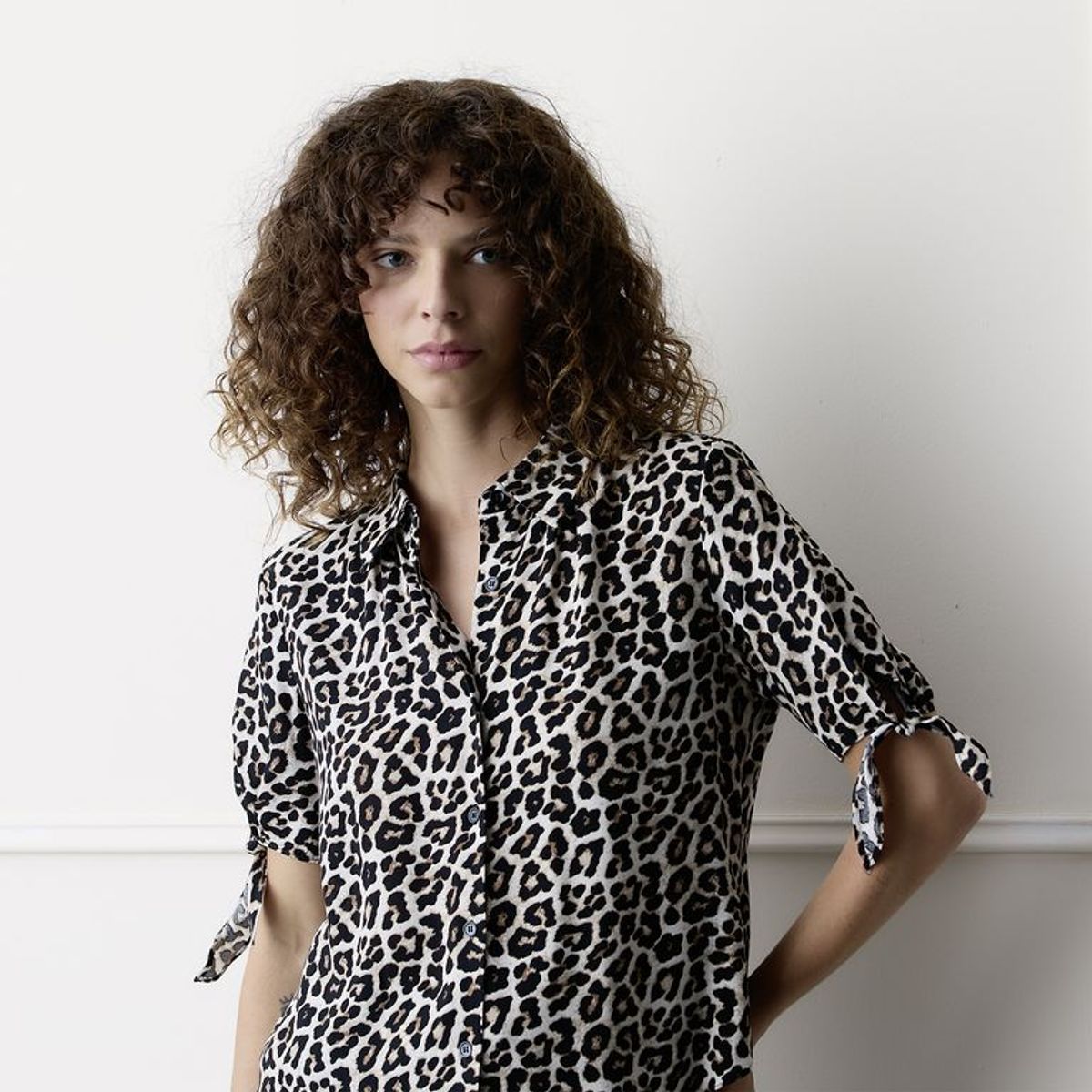 BASEMENT - Blusa Mujer con Estampado Manga corta Basement