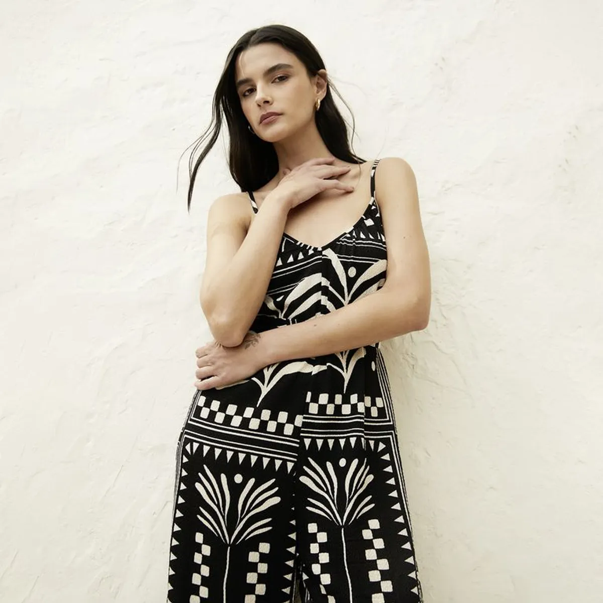 BASEMENT - Enterizo Mujer Largo Casual Basement