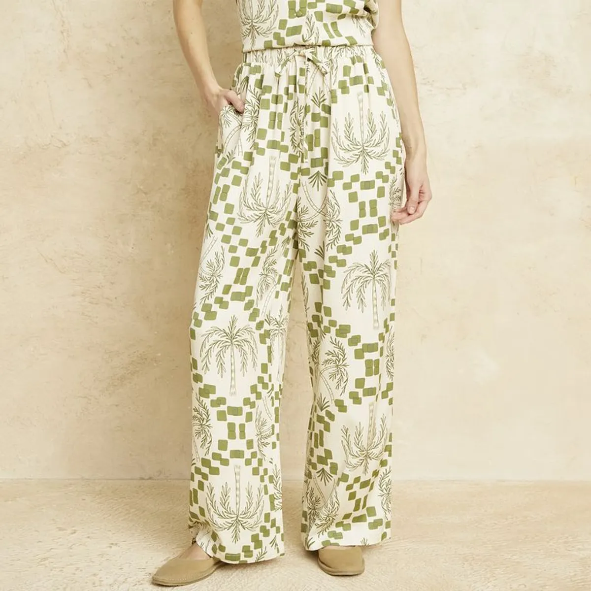 BASEMENT - Pantalón Recto Mujer Tiro medio Basement