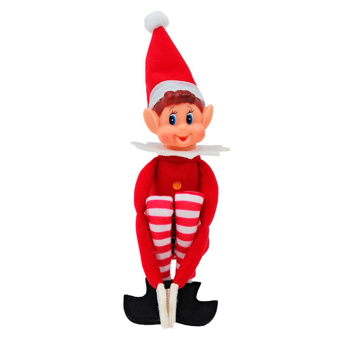 KIDS N PLAY - Elfo divertido Navideño 35 cm 1 unidad